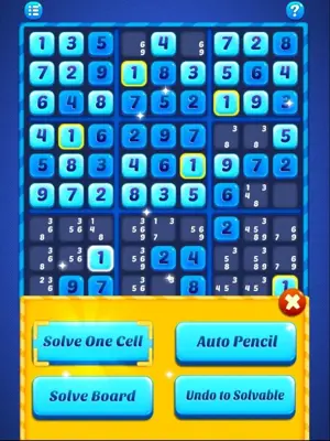 sudoku android App screenshot 1